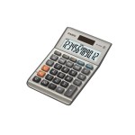 Casio 12-Digit Cost/Sell/Margin/Tax Calculator Silver MS-120BM