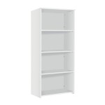 ND-Eco 18 Premium Bookcase 3 Shelves-White