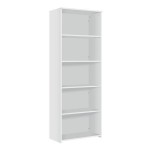 ND-Eco 18 Premium Bookcase 4 Shelves-White