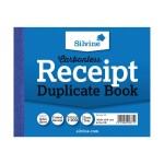 Silvine Carbonless Duplicate Receipt Book 102x127mm
