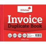 Silvine Duplicate Invoice Book 102x127mm