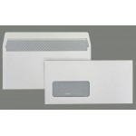 Kestrel DL Window Envelopes (White 100gsm - Peel & Seal) - 500Pk