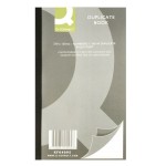 Q-Connect Feint Ruled Duplicate Book 210x127mm