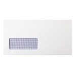 Q-Connect DL Window Envelopes (White 80gsm - Self Seal) - 1000Pk