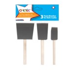 Create Foam Brush 3pk