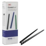 GBC CombBind Binding Combs 8mm Black (Pack of 100)