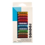 Reeves - Watersoluble Wax Pastels -12 Hang Pk