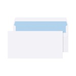 Q-Connect DL Envelopes - (White 80gsm - Self Seal) - 1000Pk 