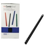 GBC CombBind Binding Combs 14mm Black (Pack of 100)