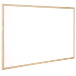 Q-Connect Wooden Frame Whiteboard 900x600mm