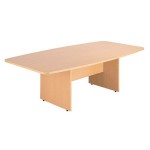 Barrel Meeting Table 2400x1200mm NovaOak
