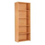 Eco 18 Premium Bookcase Beech 750W X 400D X 2000H