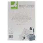 Q-Connect Clear Over Head Projector Film (Pack of 100)