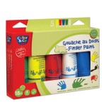 Washable Finger Paint - 5 x 80ml