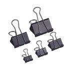 Foldback Clips 19mm (10)