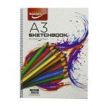 A3 Spiral Sketch Pad (100gsm) - 50SHT 