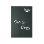 A3 Black Classic Spiral Sketch Pad (135gsm) - 20SHT 