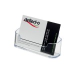 Deflecto Business Card Holder (Max Card Width: 95mm)
